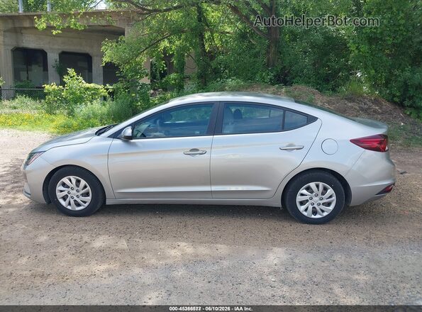 5NPD74LF5LH603540 2020 HYUNDAI ELANTRA Silver 