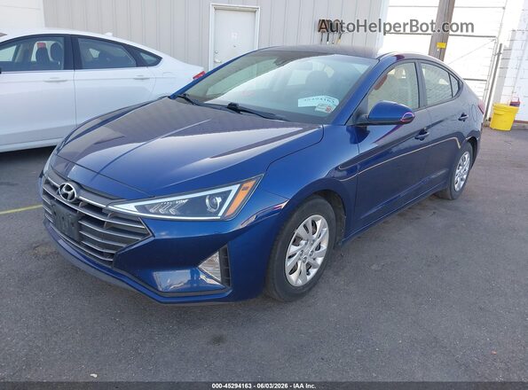 5NPD74LF5LH616272 2020 HYUNDAI ELANTRA Blue 