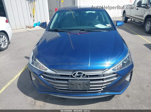 5NPD74LF5LH616272 2020 HYUNDAI ELANTRA Blue 