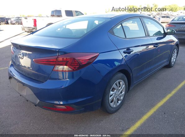 5NPD74LF5LH616272 2020 HYUNDAI ELANTRA Blue 