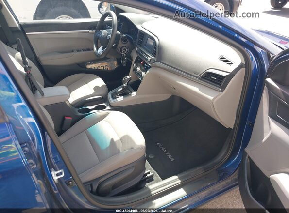 5NPD74LF5LH616272 2020 HYUNDAI ELANTRA Blue 