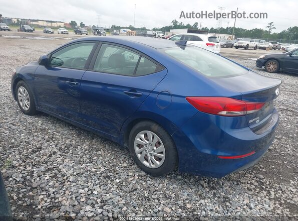 5NPD74LF6HH069455 2017 HYUNDAI ELANTRA Blue 