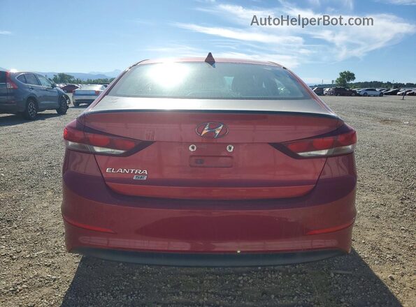 5NPD74LF6HH090130 2017 HYUNDAI ELANTRA Red 