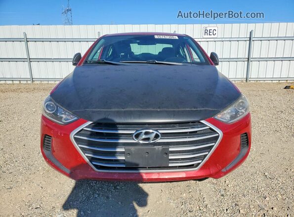 5NPD74LF6HH090130 2017 HYUNDAI ELANTRA Red 