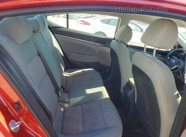 5NPD74LF6HH090130 2017 HYUNDAI ELANTRA Red 