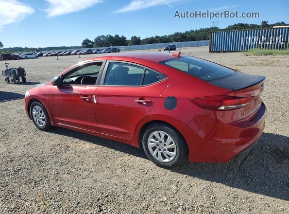 5NPD74LF6HH090130 2017 HYUNDAI ELANTRA Red 