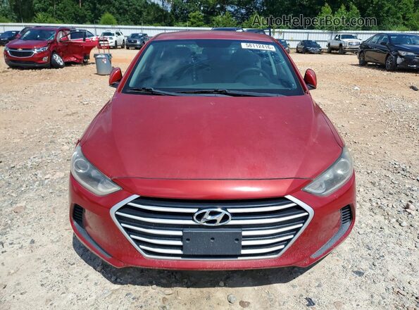 5NPD74LF6HH111655 2017 HYUNDAI ELANTRA Красный Вид спереди