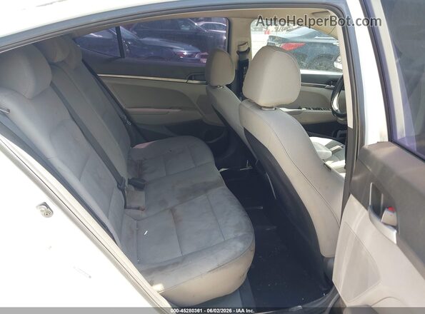 5NPD74LF6HH137835 2017 HYUNDAI ELANTRA White 