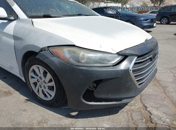 5NPD74LF6HH137835 2017 HYUNDAI ELANTRA White 