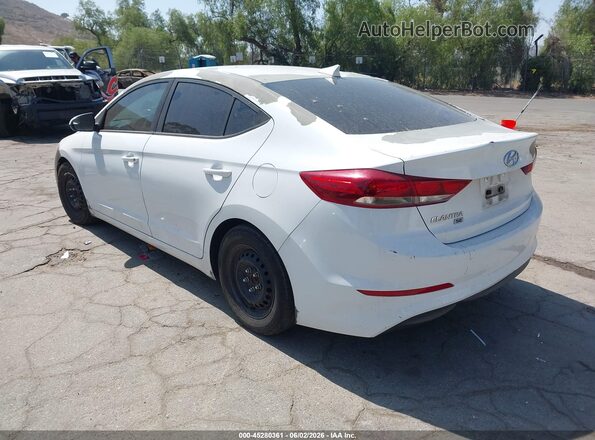 5NPD74LF6HH137835 2017 HYUNDAI ELANTRA White 