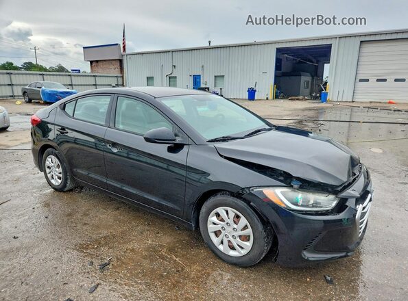 5NPD74LF6HH166557 2017 HYUNDAI ELANTRA Black 