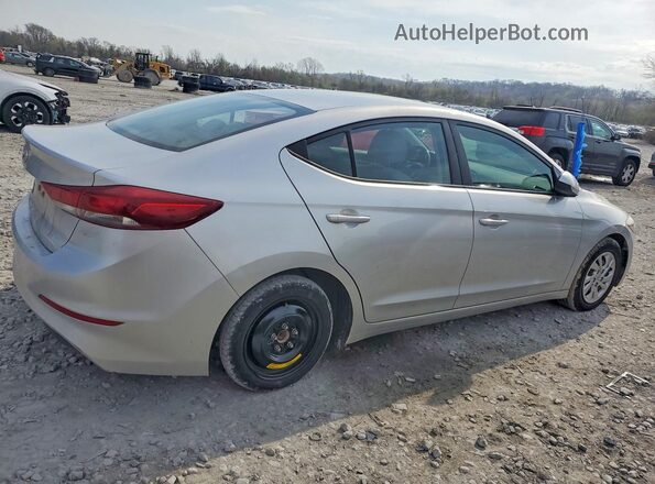5NPD74LF6JH235222 2018 HYUNDAI ELANTRA Silver 