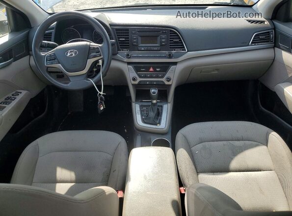 5NPD74LF6JH235222 2018 HYUNDAI ELANTRA Silver 