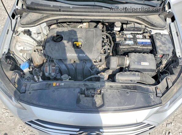 5NPD74LF6JH235222 2018 HYUNDAI ELANTRA Silver 