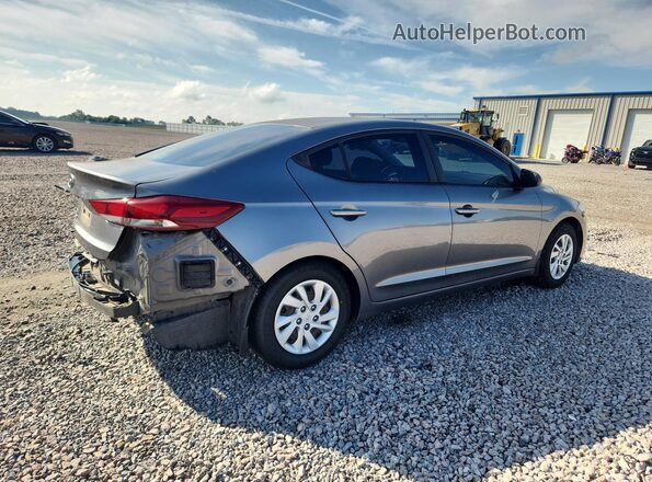 5NPD74LF6JH353769 2018 HYUNDAI ELANTRA Gray 