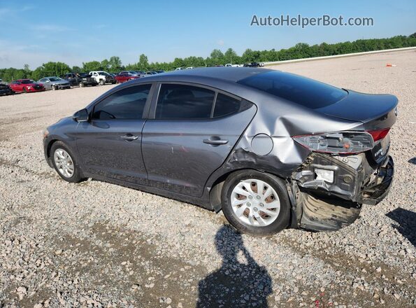 5NPD74LF6JH353769 2018 HYUNDAI ELANTRA Gray 
