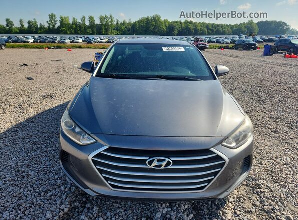 5NPD74LF6JH353769 2018 HYUNDAI ELANTRA Gray 