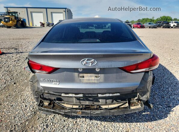 5NPD74LF6JH353769 2018 HYUNDAI ELANTRA Gray 