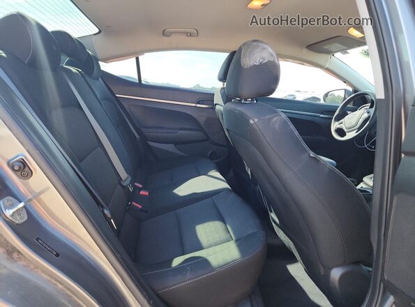 5NPD74LF6JH353769 2018 HYUNDAI ELANTRA Gray 