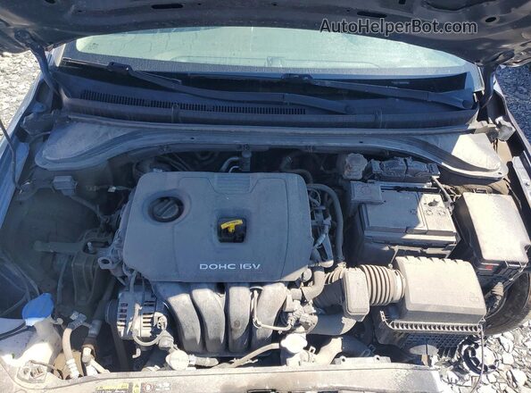 5NPD74LF6JH355070 2018 HYUNDAI ELANTRA Gray Вид задньої частини салону