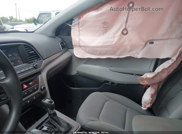 5NPD74LF6JH402971 2018 HYUNDAI ELANTRA Blue Vista interior delantera