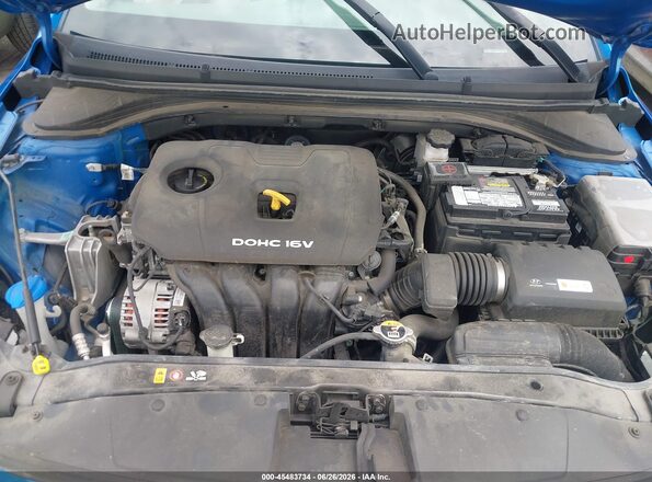 5NPD74LF6JH402971 2018 HYUNDAI ELANTRA Blue Vista trasera