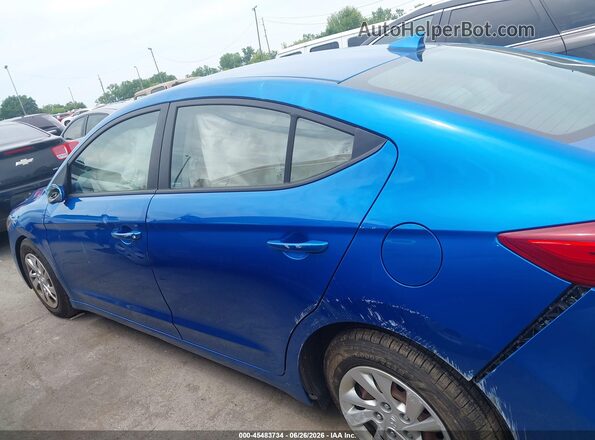5NPD74LF6JH402971 2018 HYUNDAI ELANTRA Blue Vista interior de 360 grados