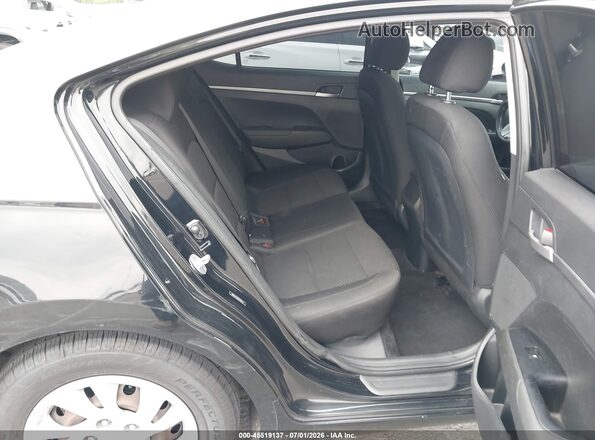5NPD74LF6KH405547 2019 HYUNDAI ELANTRA Black Widok naklejki z numerem VIN