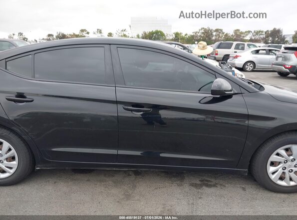 5NPD74LF6KH405547 2019 HYUNDAI ELANTRA Black Widok wnętrza z tyłu