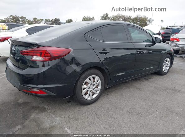 5NPD74LF6KH405547 2019 HYUNDAI ELANTRA Black Tył prawy