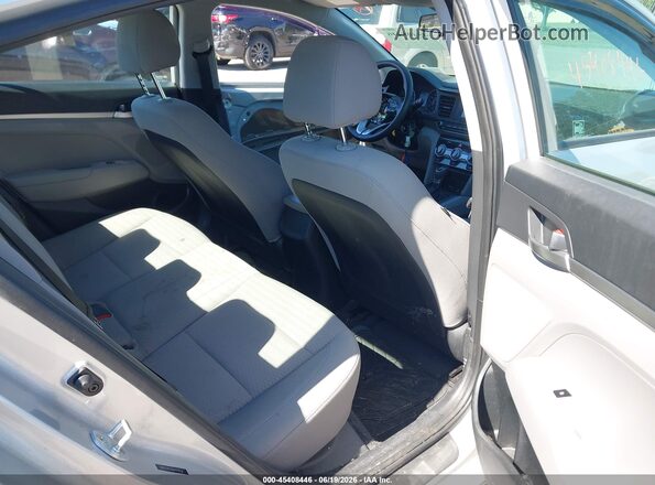 5NPD74LF6KH419254 2019 HYUNDAI ELANTRA Silver Widok naklejki z numerem VIN