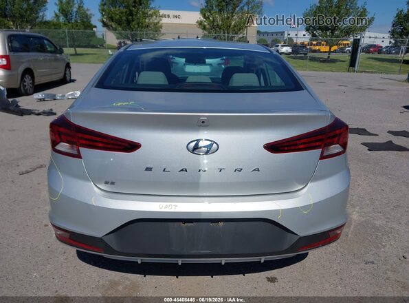 5NPD74LF6KH419254 2019 HYUNDAI ELANTRA Silver 