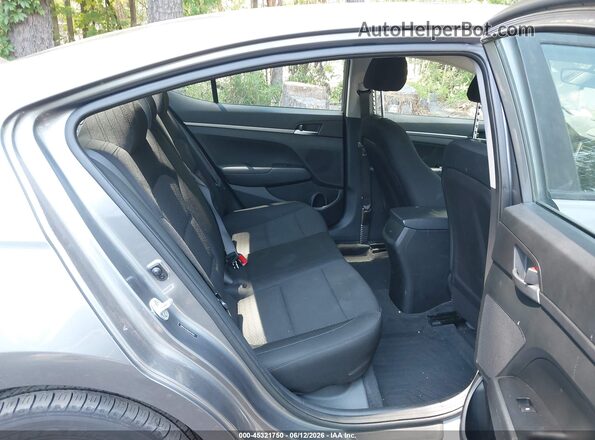 5NPD74LF6KH457924 2019 HYUNDAI ELANTRA Gray VIN կոդի պիտակի տեսք