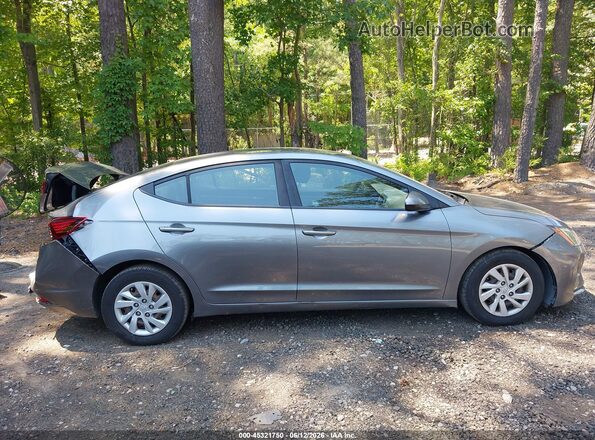 5NPD74LF6KH457924 2019 HYUNDAI ELANTRA Gray Սալոնի հետևի տեսք