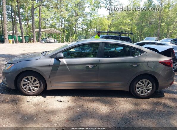 5NPD74LF6KH457924 2019 HYUNDAI ELANTRA Gray Սալոնի 360 աստիճան տեսք