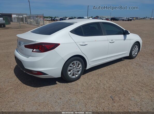5NPD74LF6KH486579 2019 HYUNDAI ELANTRA White 