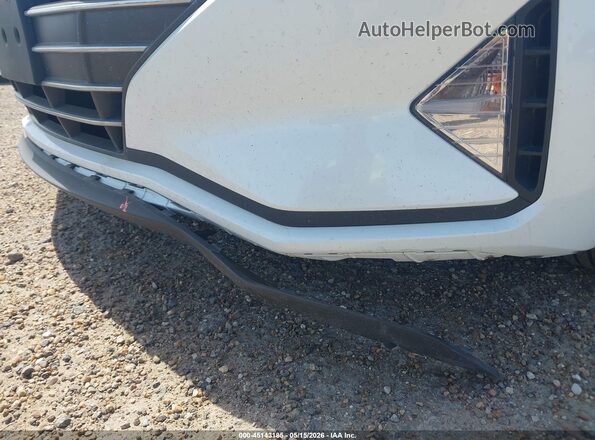 5NPD74LF6KH486579 2019 HYUNDAI ELANTRA White 