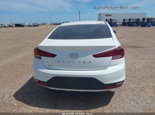 5NPD74LF6KH486579 2019 HYUNDAI ELANTRA White 