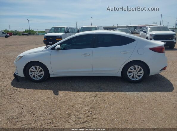 5NPD74LF6KH486579 2019 HYUNDAI ELANTRA White 