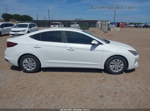 5NPD74LF6KH486579 2019 HYUNDAI ELANTRA White 