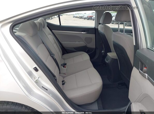 5NPD74LF6KH488056 2019 HYUNDAI ELANTRA Silver 
