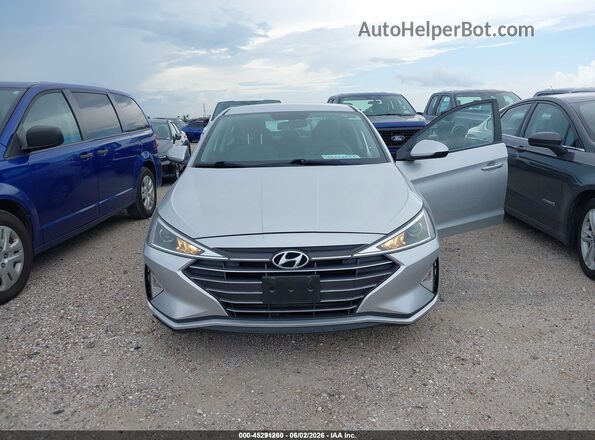5NPD74LF6KH488056 2019 HYUNDAI ELANTRA Silver 