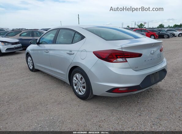 5NPD74LF6KH488056 2019 HYUNDAI ELANTRA Silver 