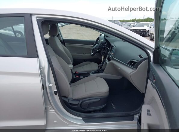 5NPD74LF6KH488056 2019 HYUNDAI ELANTRA Silver 