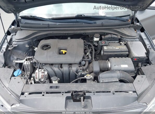5NPD74LF6KH493130 2019 HYUNDAI ELANTRA Gray Հետևի տեսք