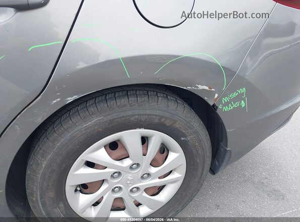 5NPD74LF6KH493130 2019 HYUNDAI ELANTRA Gray 