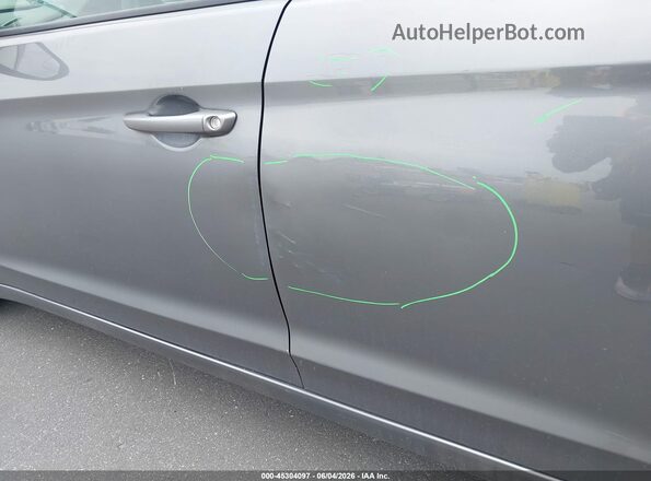 5NPD74LF6KH493130 2019 HYUNDAI ELANTRA Gray 
