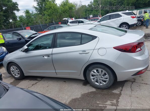 5NPD74LF6LH503236 2020 HYUNDAI ELANTRA Серебряный Панорамный вид салона 360°