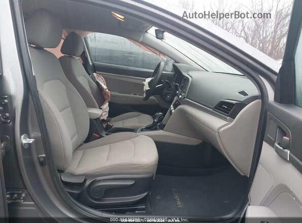5NPD74LF6LH538892 2020 HYUNDAI ELANTRA Серый Вид салона спереди