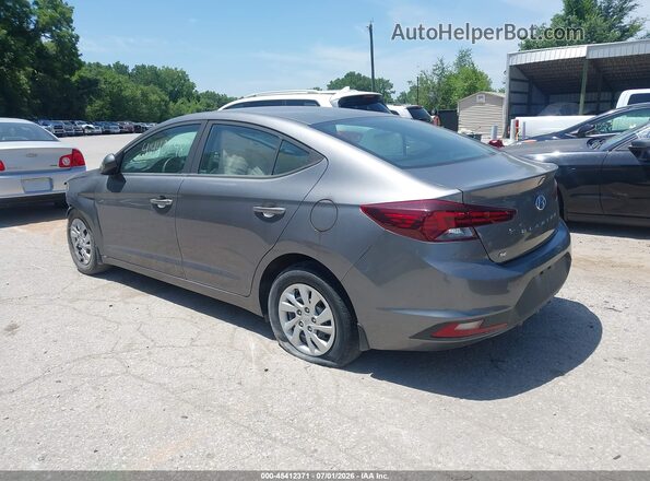 5NPD74LF6LH538892 2020 HYUNDAI ELANTRA Серый Задняя левая четверть